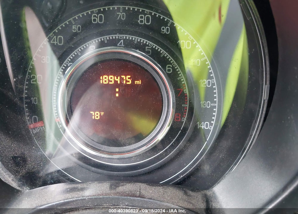 2012 FIAT 500 SPORT VIN: 3C3CFFBR9CT352614