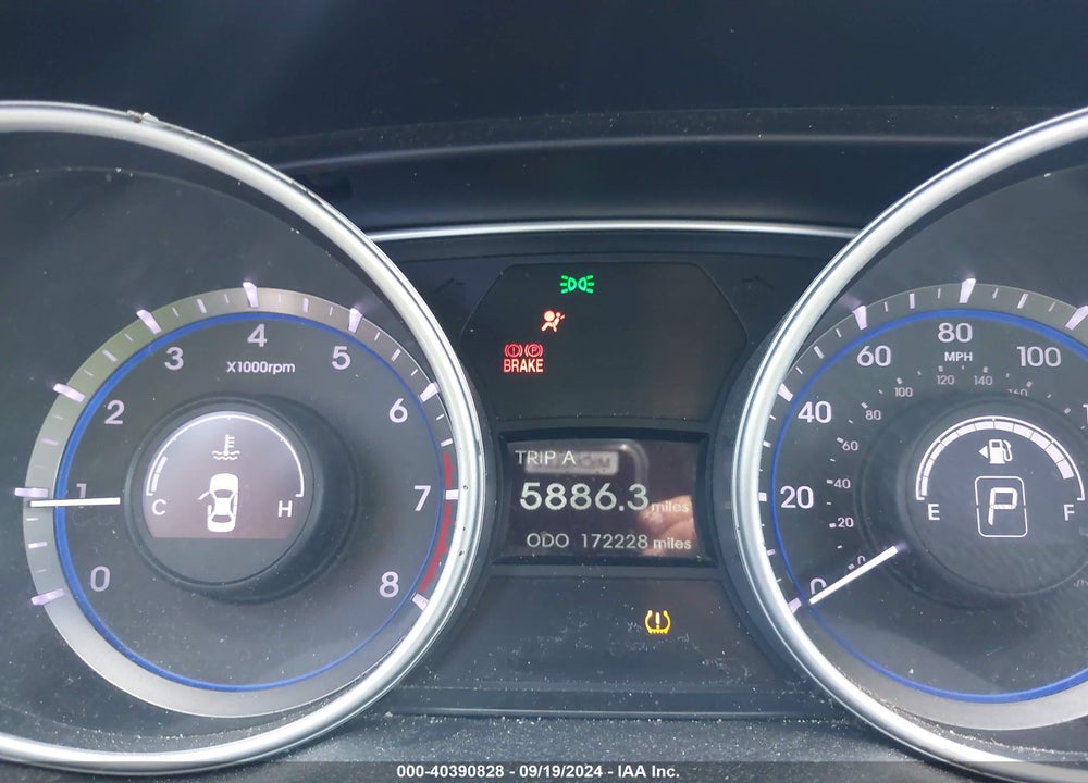 2011 HYUNDAI SONATA GLS VIN: 5NPEB4AC7BH180213