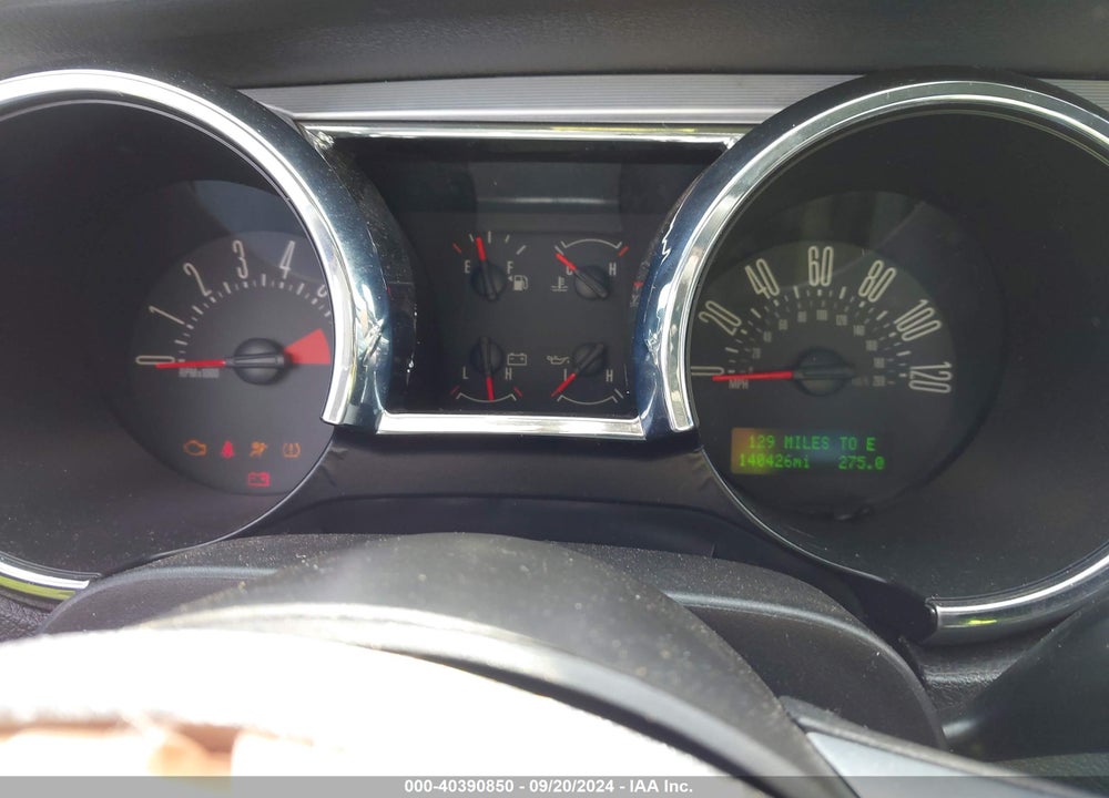 2009 FORD MUSTANG V6/V6 PREMIUM VIN: 1ZVHT80N395107481