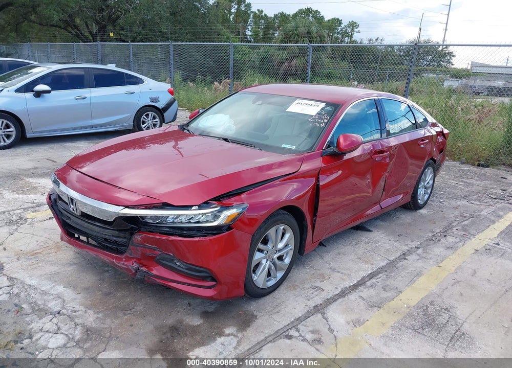 2020 HONDA ACCORD VIN: 1HGCV1F12LA141981