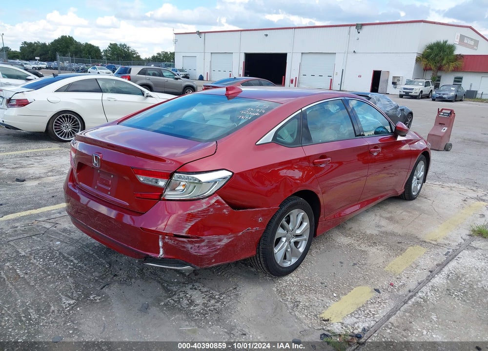 2020 HONDA ACCORD VIN: 1HGCV1F12LA141981