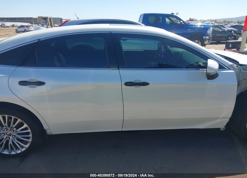 2019 TOYOTA AVALON LIMITED VIN: 4T1BZ1FBXKU012757