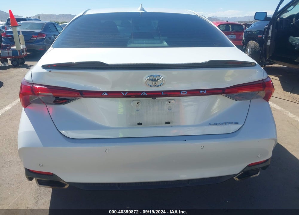 2019 TOYOTA AVALON LIMITED VIN: 4T1BZ1FBXKU012757