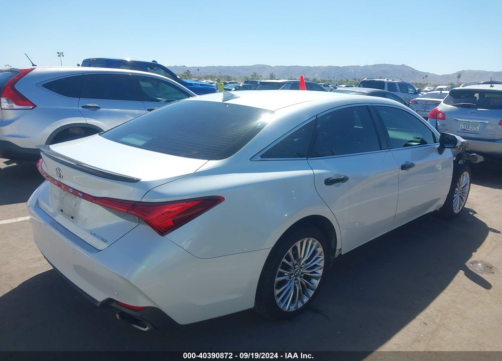 2019 TOYOTA AVALON LIMITED VIN: 4T1BZ1FBXKU012757