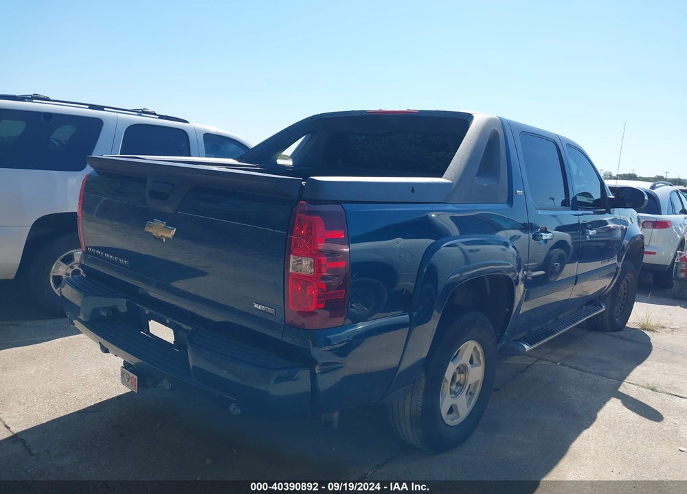 2007 CHEVROLET AVALANCHE 1500 LT VIN: 3GNEC12097G269742