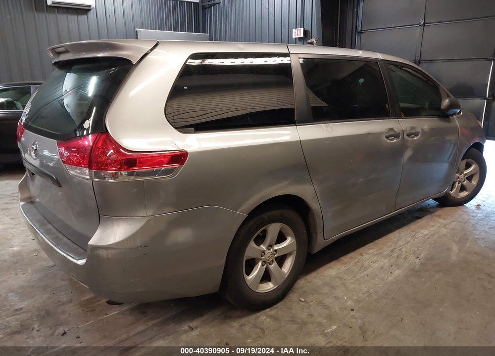 2011 TOYOTA SIENNA BASE V6 VIN: 5TDZK3DC2BS034142