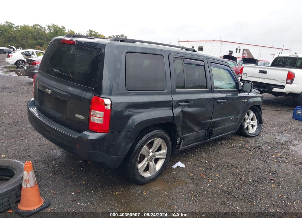 2014 JEEP PATRIOT LATITUDE VIN: 1C4NJPFB9ED539446