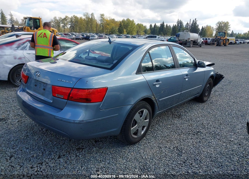 2010 HYUNDAI SONATA GLS VIN: 5NPET4AC6AH654115