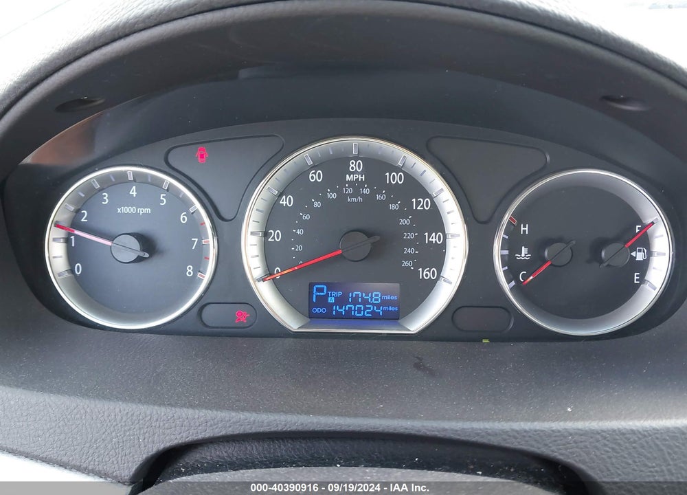 2010 HYUNDAI SONATA GLS VIN: 5NPET4AC6AH654115