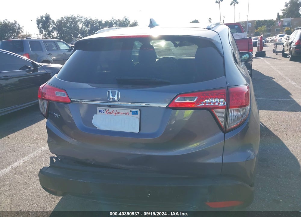 2022 HONDA HR-V 2WD EX VIN: 3CZRU5H50NM722303