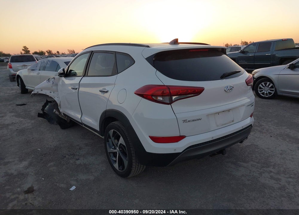 2016 HYUNDAI TUCSON LIMITED VIN: KM8J3CA23GU199251