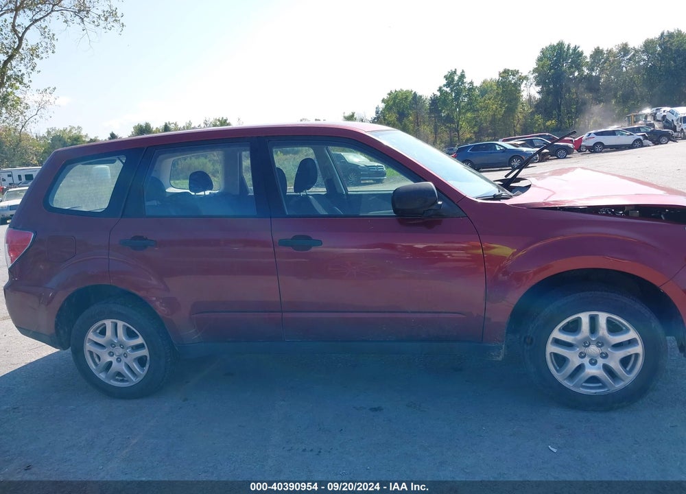 2009 SUBARU FORESTER 2.5X VIN: JF2SH61649H721865