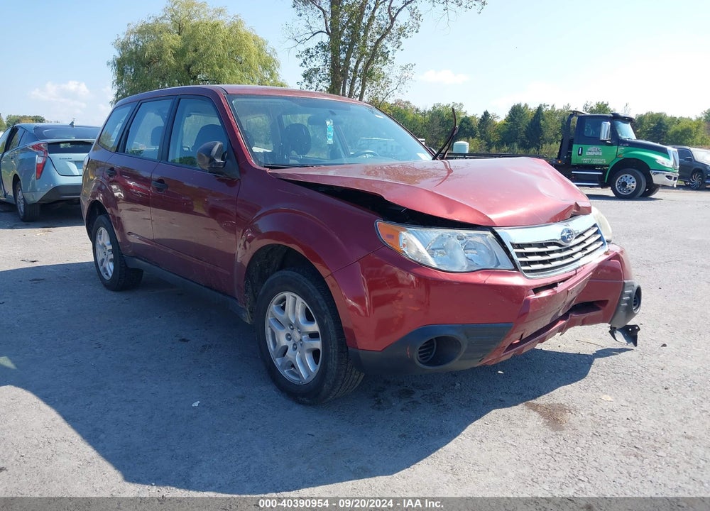 2009 SUBARU FORESTER 2.5X VIN: JF2SH61649H721865