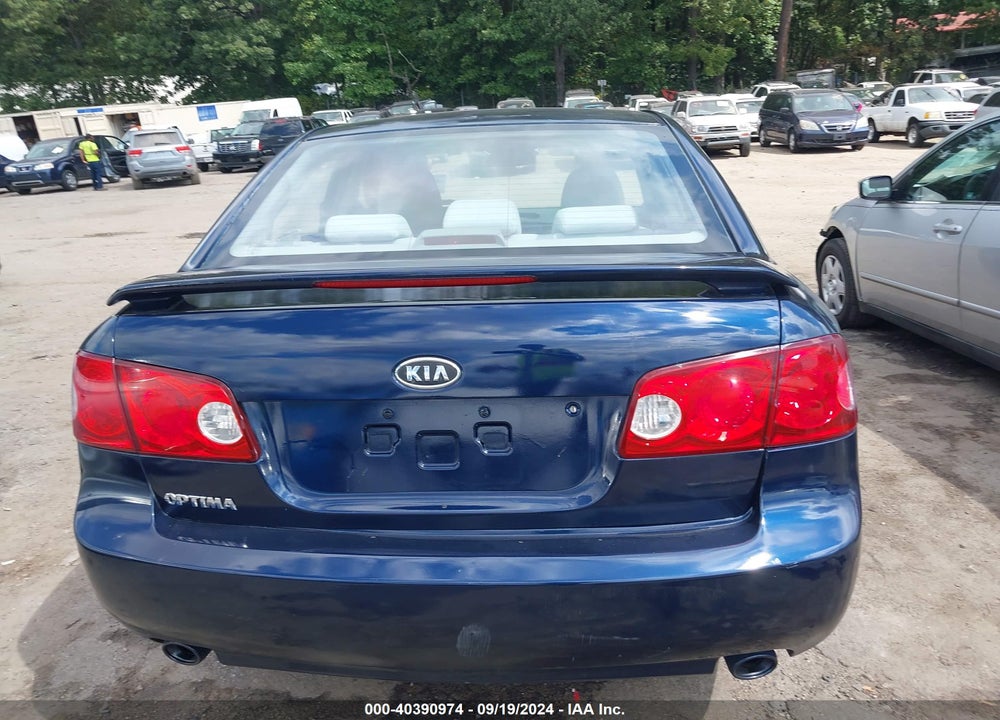 2006 KIA OPTIMA EX V6 (NEW)/LX V6 (NEW) VIN: KNAGE124665027122