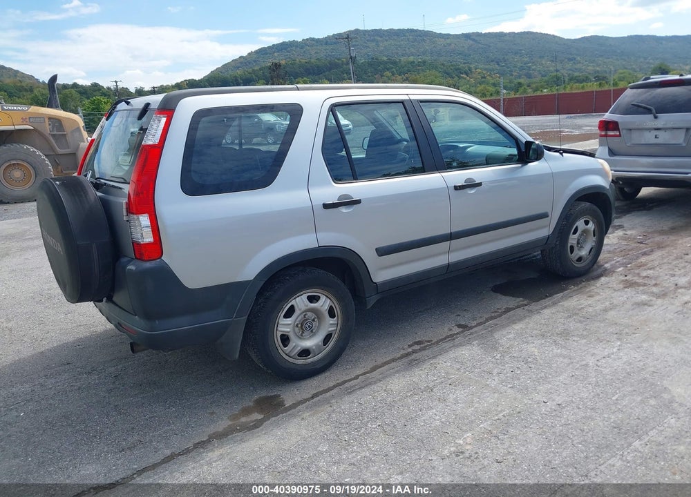2005 HONDA CR-V LX VIN: SHSRD78525U344905