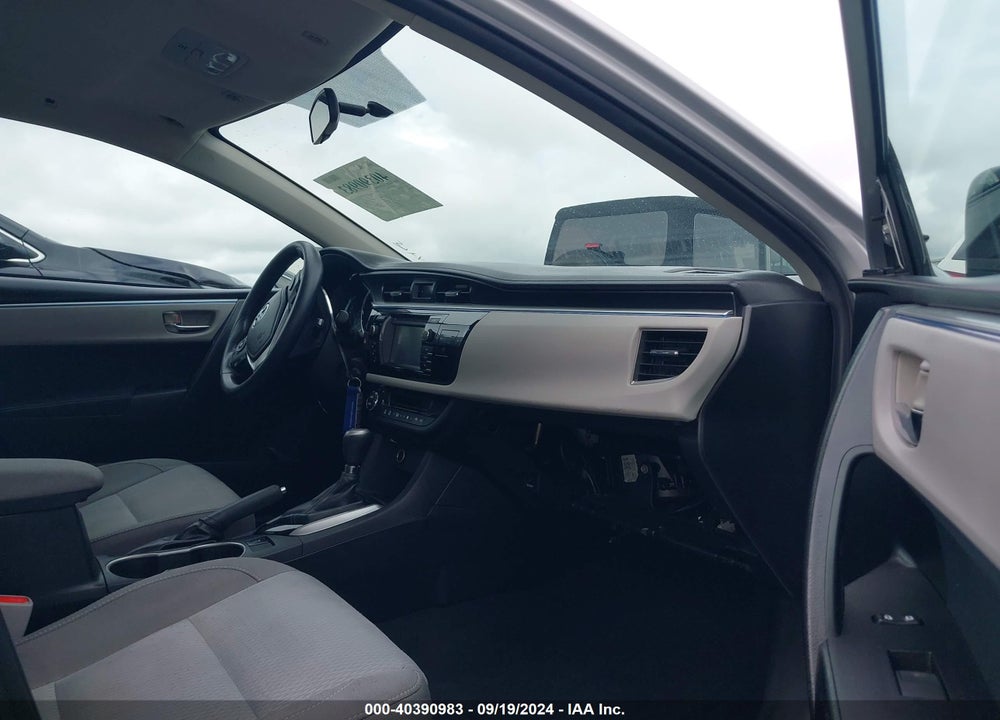 2016 TOYOTA COROLLA LE VIN: 2T1BURHE2GC561849