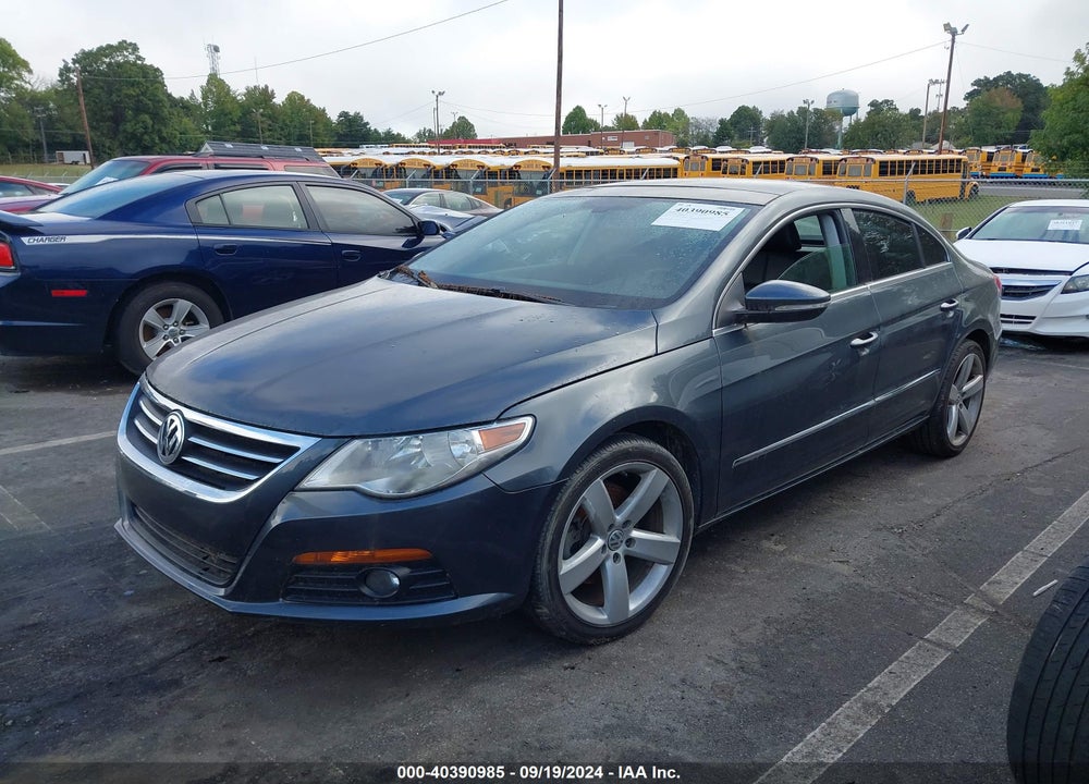 2012 VOLKSWAGEN CC LUX PLUS VIN: WVWHP7AN2CE533329