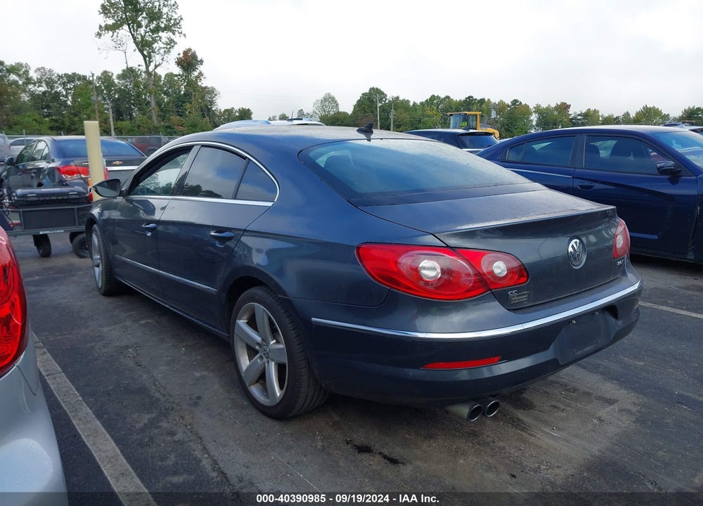 2012 VOLKSWAGEN CC LUX PLUS VIN: WVWHP7AN2CE533329
