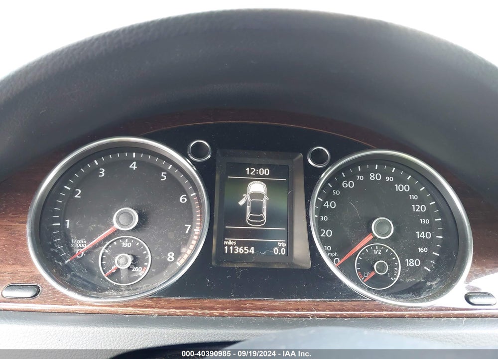 2012 VOLKSWAGEN CC LUX PLUS VIN: WVWHP7AN2CE533329