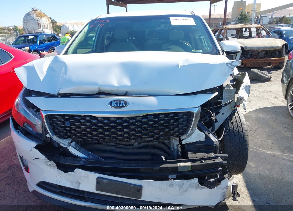 2018 KIA SEDONA EX VIN: KNDMC5C11J6406152