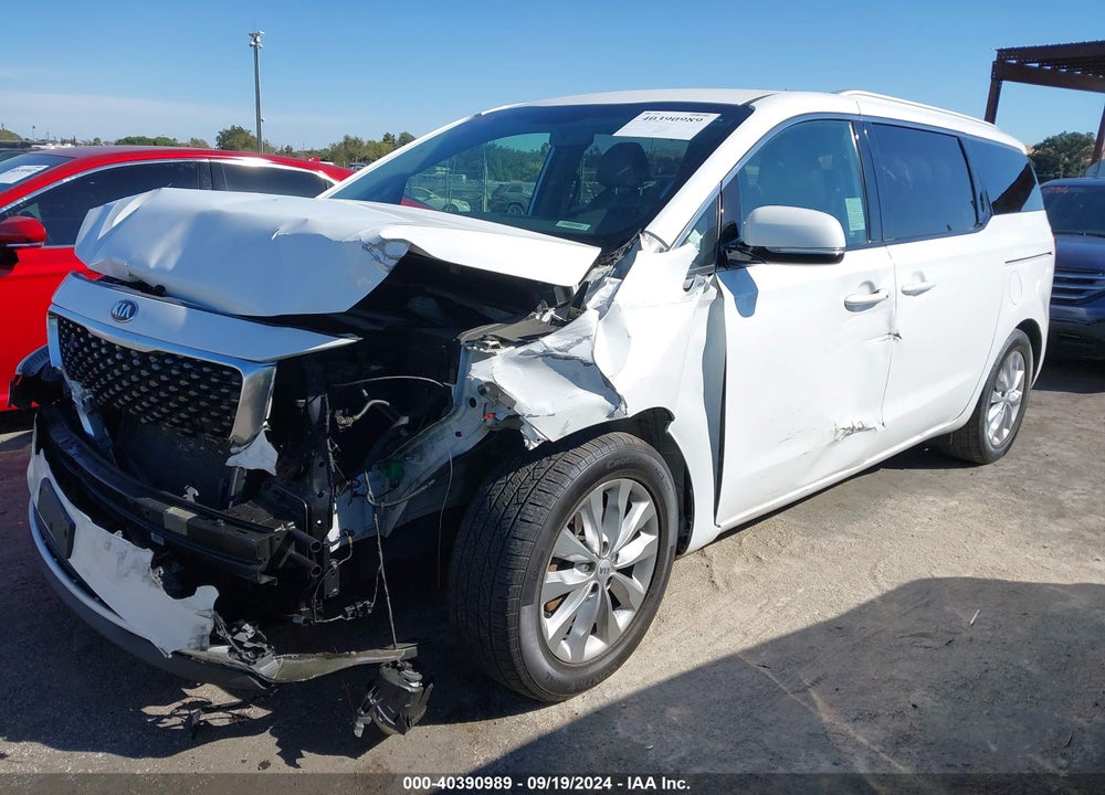 2018 KIA SEDONA EX VIN: KNDMC5C11J6406152