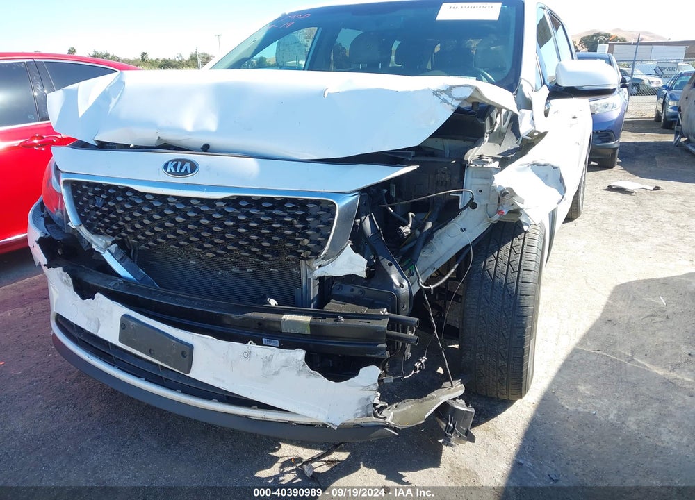 2018 KIA SEDONA EX VIN: KNDMC5C11J6406152