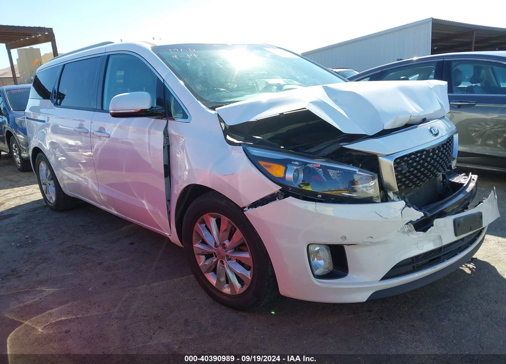 2018 KIA SEDONA EX VIN: KNDMC5C11J6406152