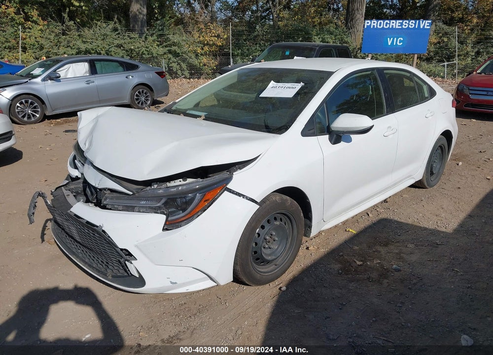 2021 TOYOTA COROLLA LE VIN: JTDEPMAE5MJ156747