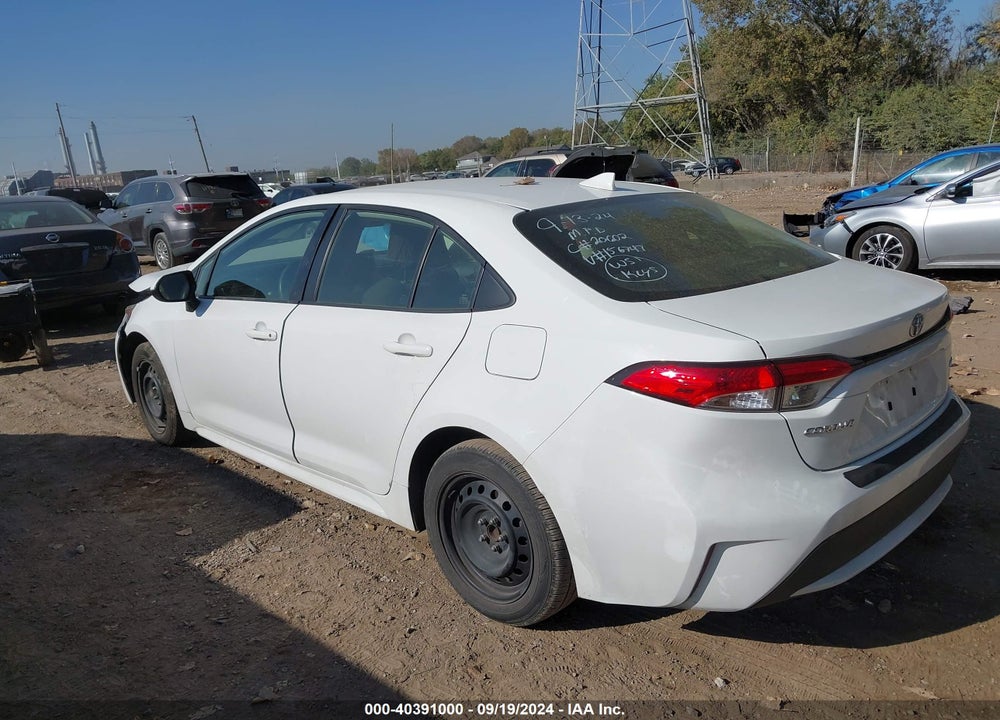 2021 TOYOTA COROLLA LE VIN: JTDEPMAE5MJ156747
