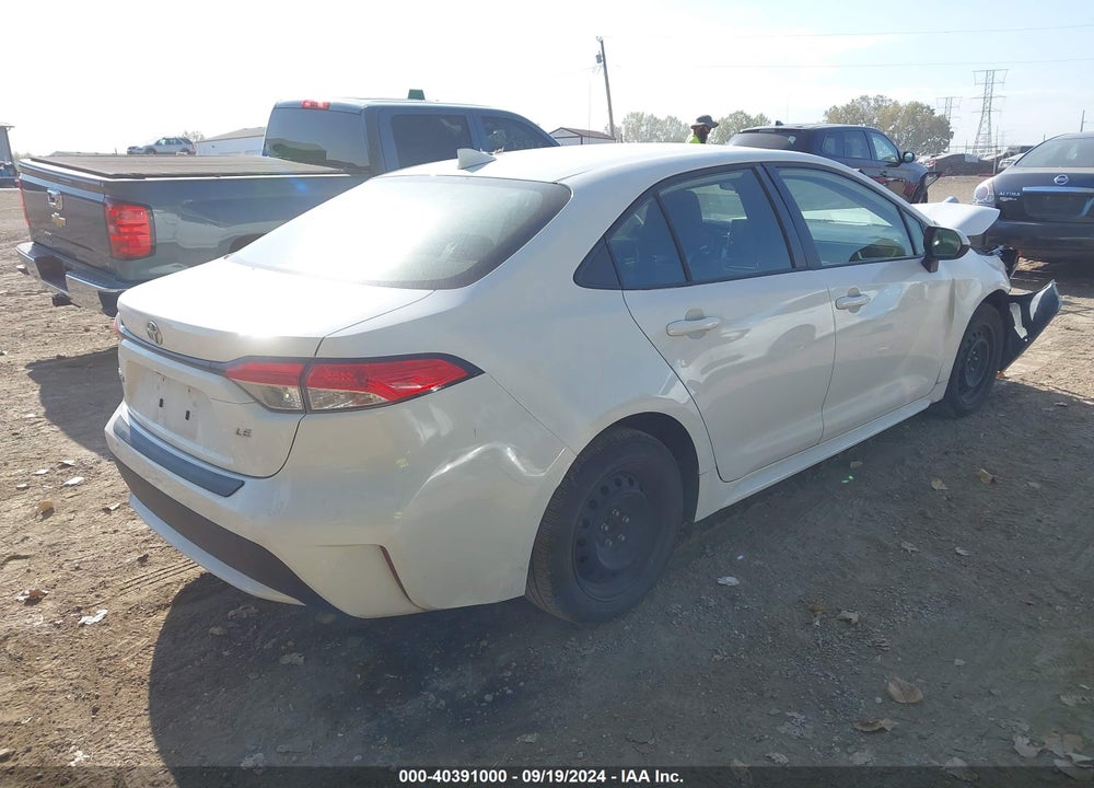 2021 TOYOTA COROLLA LE VIN: JTDEPMAE5MJ156747
