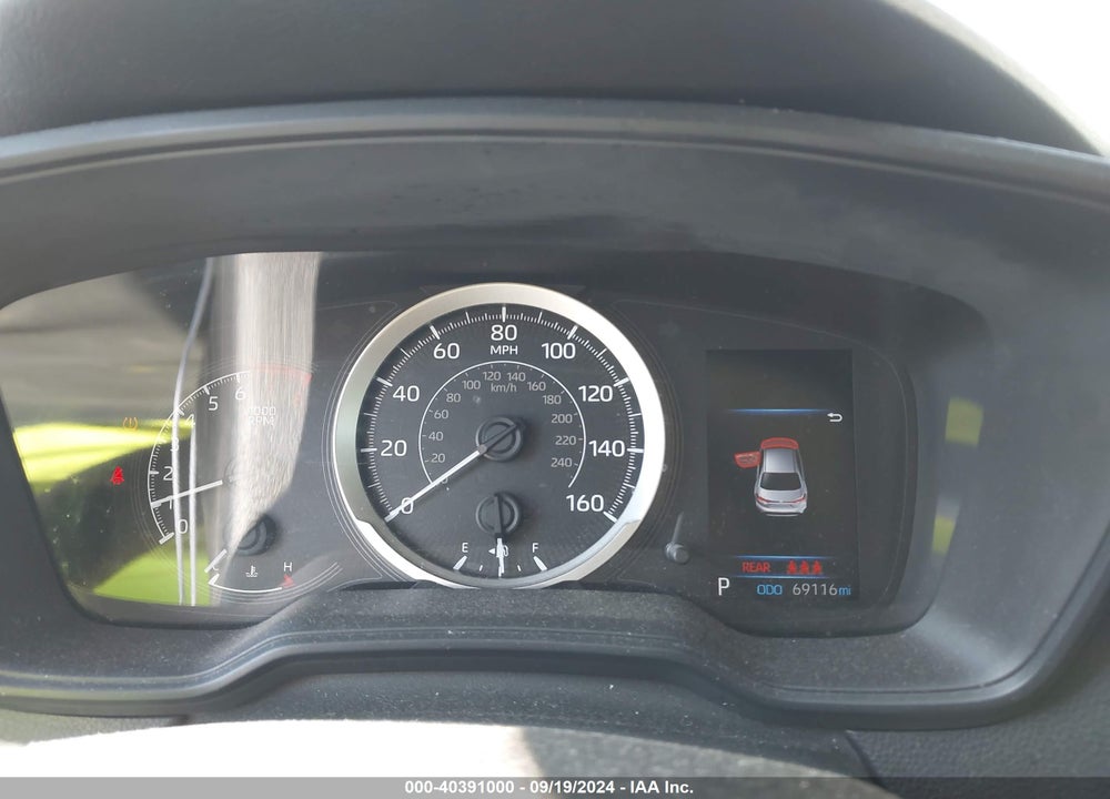 2021 TOYOTA COROLLA LE VIN: JTDEPMAE5MJ156747