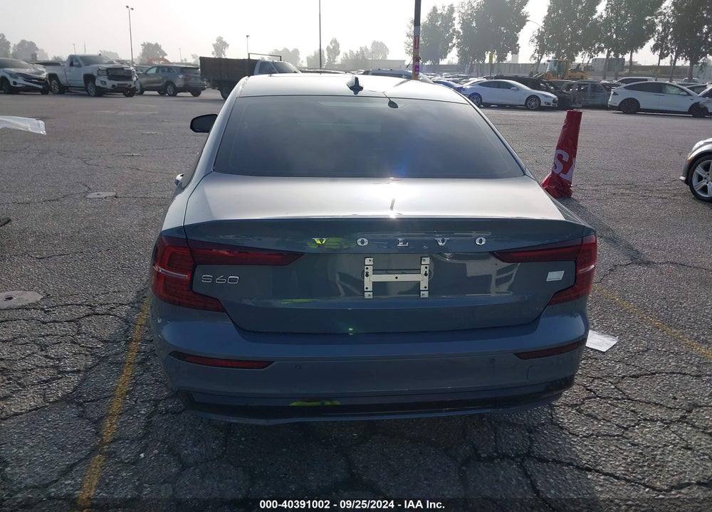 2023 VOLVO S60 RECHARGE PLUG-IN HYBRID T8 PLUS DARK THEME VIN: 7JRH60FW9PG225226