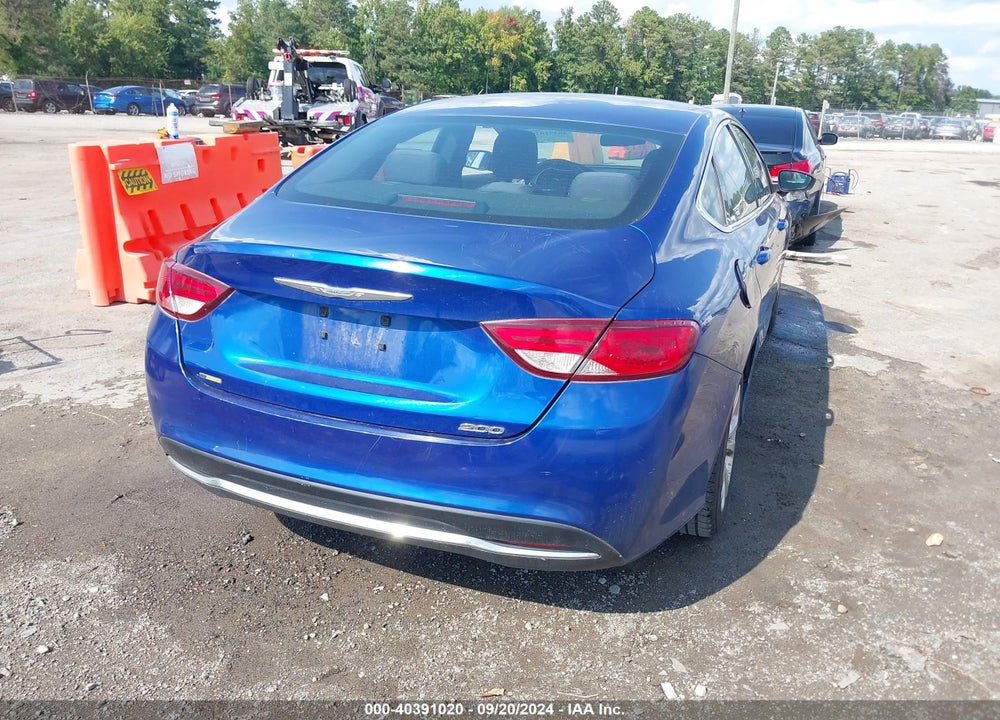 2015 CHRYSLER 200 LIMITED VIN: 1C3CCCAB1FN579697