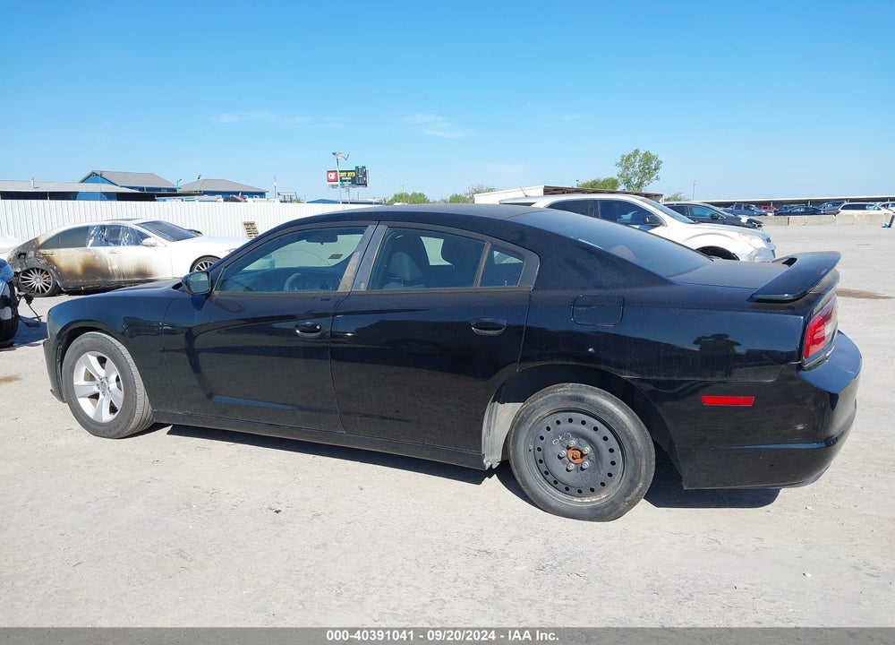 2012 DODGE CHARGER SE VIN: 2C3CDXBG8CH217966