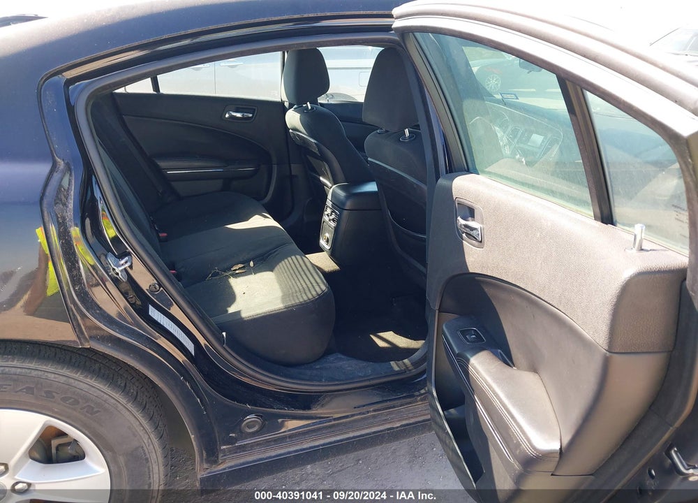 2012 DODGE CHARGER SE VIN: 2C3CDXBG8CH217966