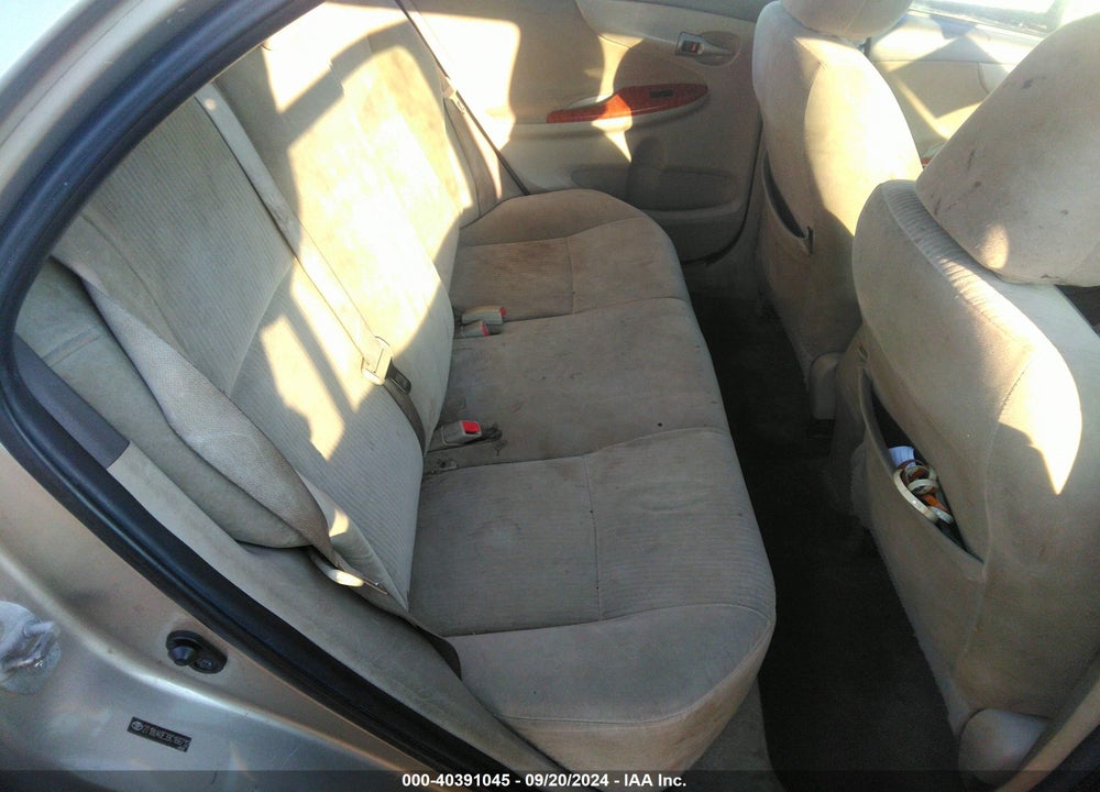 2009 TOYOTA COROLLA XLE VIN: 2T1BU40E39C166712