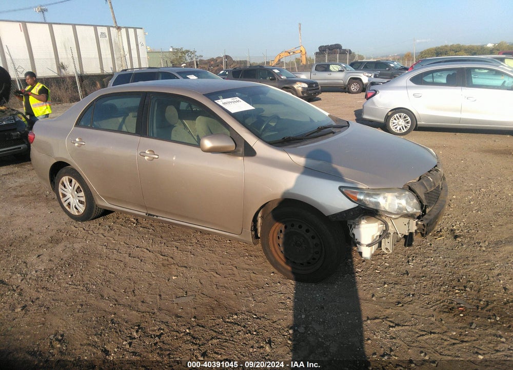 2009 TOYOTA COROLLA XLE VIN: 2T1BU40E39C166712