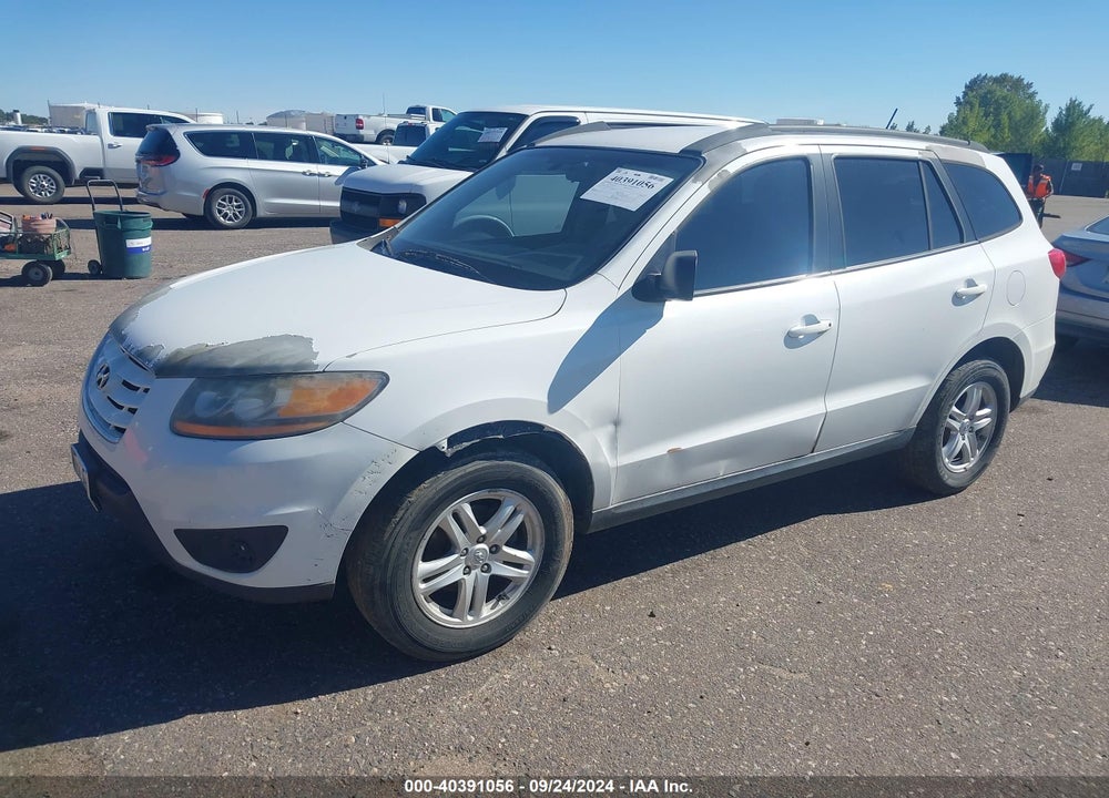 2010 HYUNDAI SANTA FE GLS VIN: 5NMSG3AB0AH333452