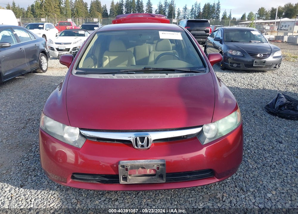 2008 HONDA CIVIC LX VIN: 1HGFA16568L023519
