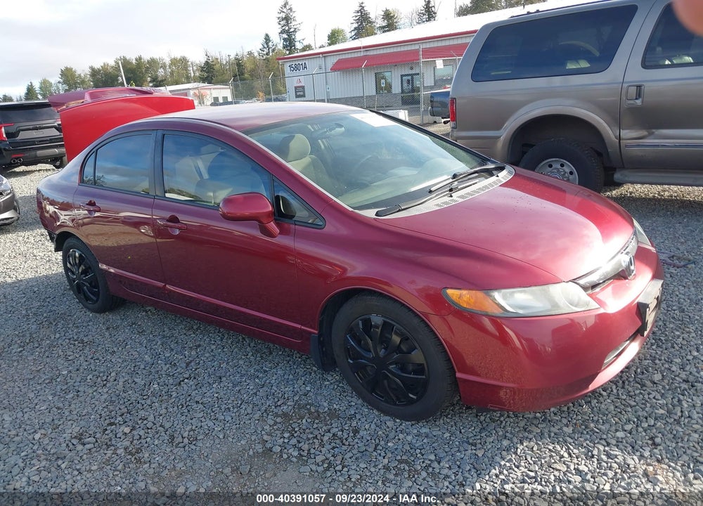 2008 HONDA CIVIC LX VIN: 1HGFA16568L023519