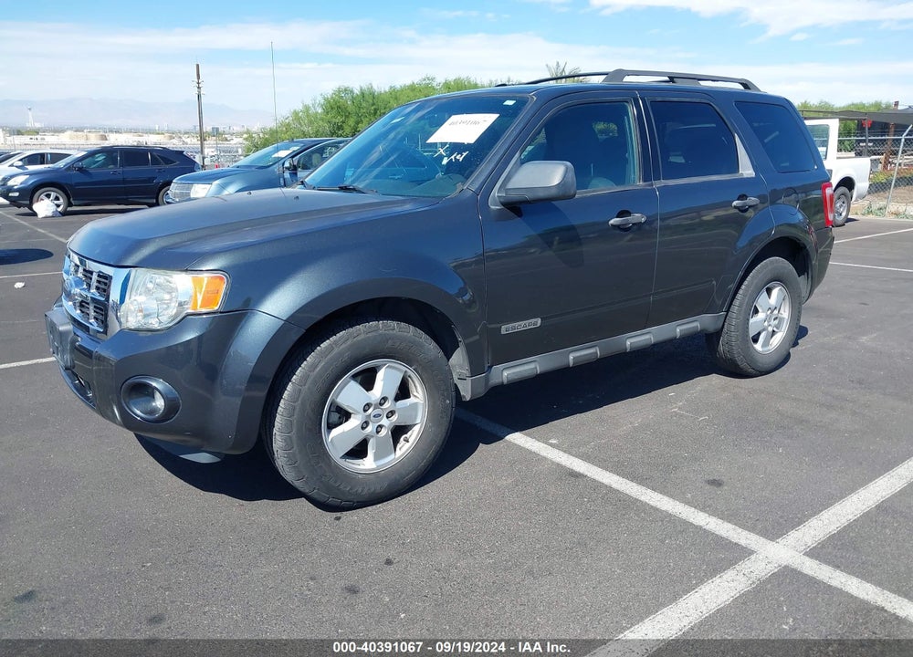 2008 FORD ESCAPE XLT VIN: 1FMCU03Z68KA96076