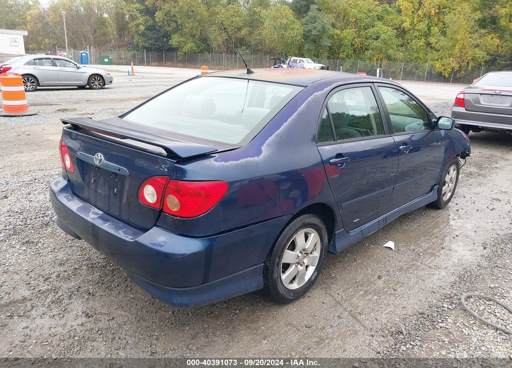 2006 TOYOTA COROLLA S VIN: 2T1BR32EX6C674034