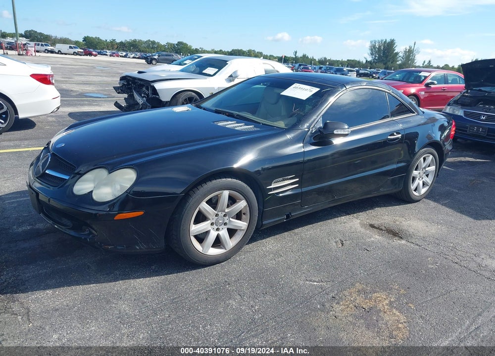 2003 MERCEDES-BENZ SL 500 VIN: WDBSK75F33F032868