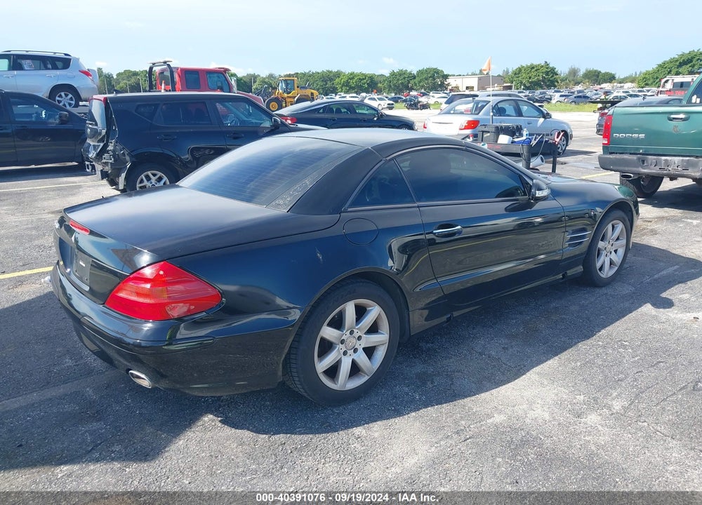 2003 MERCEDES-BENZ SL 500 VIN: WDBSK75F33F032868