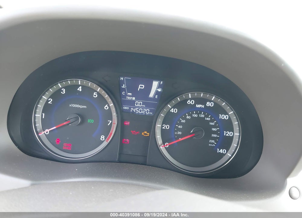 2014 HYUNDAI ACCENT GLS VIN: KMHCT4AE8EU692025