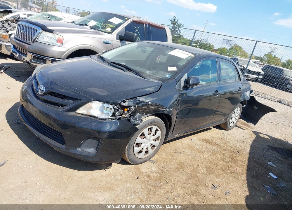 2011 TOYOTA COROLLA LE VIN: JTDBU4EE0B9141870