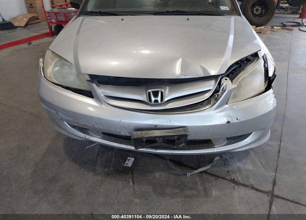 2005 HONDA CIVIC LX VIN: 2HGES16515H588729