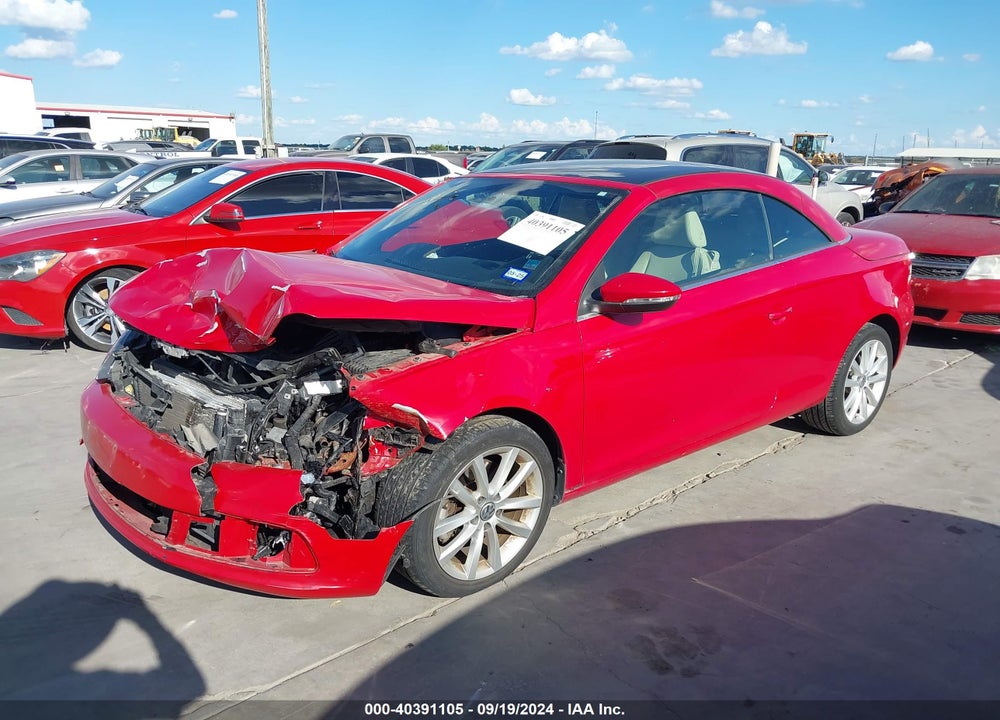 2014 VOLKSWAGEN EOS KOMFORT VIN: WVWBW8AH4EV001530