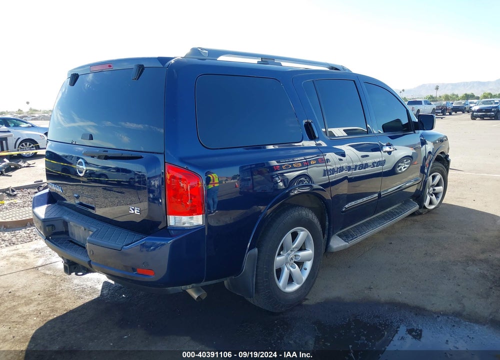 2010 NISSAN ARMADA SE VIN: 5N1AA0ND0AN605830