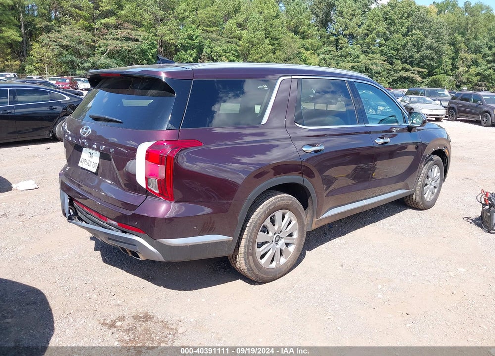 2024 HYUNDAI PALISADE SEL VIN: KM8R24GE0RU788712
